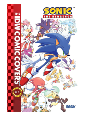 预售 英文原版 刺猬索尼克：IDW 漫画封面 卷1 精装 Sonic the Hedgehog: The IDW Comic Covers, Vol. 1