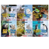 Cold Animals 儿童科普百科读物 英文原版 6册合售 and 小学跨学科课外阅读 动物知识 Hot STEM科普读物 学乐出品