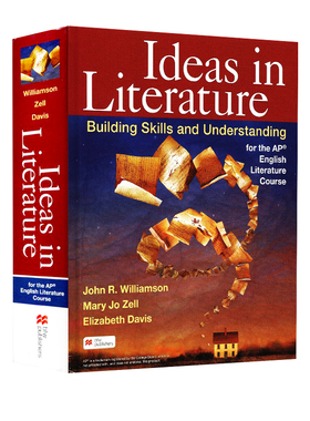 英文原版 Ideas in Literature 文学中的思想:为AP英语文学课程建立技能和理解 学习参考书工具书