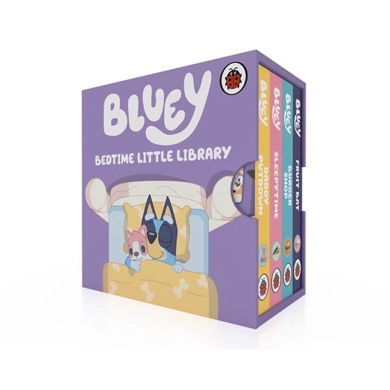 预售 英文原版 Bluey: Bedtime Little Library 布鲁伊睡觉时间 小小图书馆 儿童启蒙纸板书 手掌书