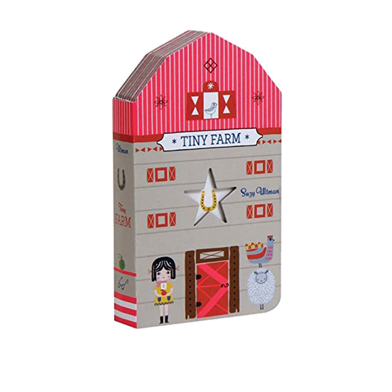 英文原版 Tiny Farm 小小世界系列 趣味操作书 纸板书 洞洞书 工作和职业启蒙学习书 Chronicle