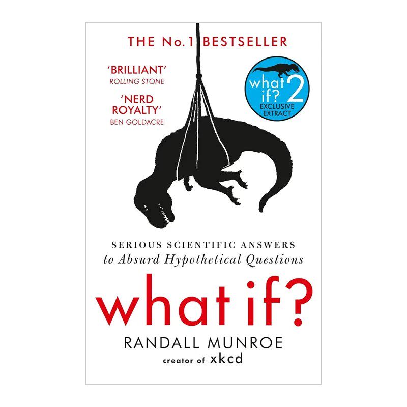 what if 那些古怪又让人忧心的问题 What If 英文原版 如果这样 会怎样 兰道尔 门罗 畅销儿童科普读物 趣味科学