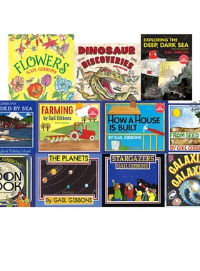 英文原版 Gail Gibbons 盖尔吉本斯少儿百科 套装 生态环境系列 万物运作系列 天文宇宙系列天气四季系列