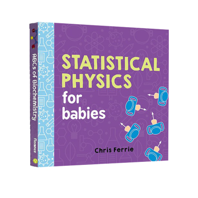 英文原版 宝宝智学园 Baby University:Statistical Physics for Babies 纸板书 统计物理学 低幼启蒙认知