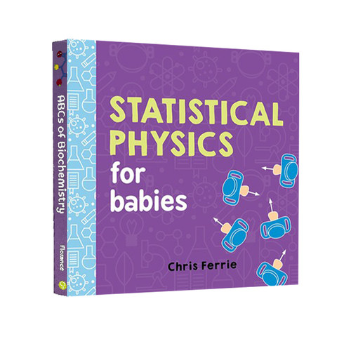 英文原版 宝宝智学园 Baby University:Statistical Physics for Babies 纸板书 统计物理学 低幼启蒙认知