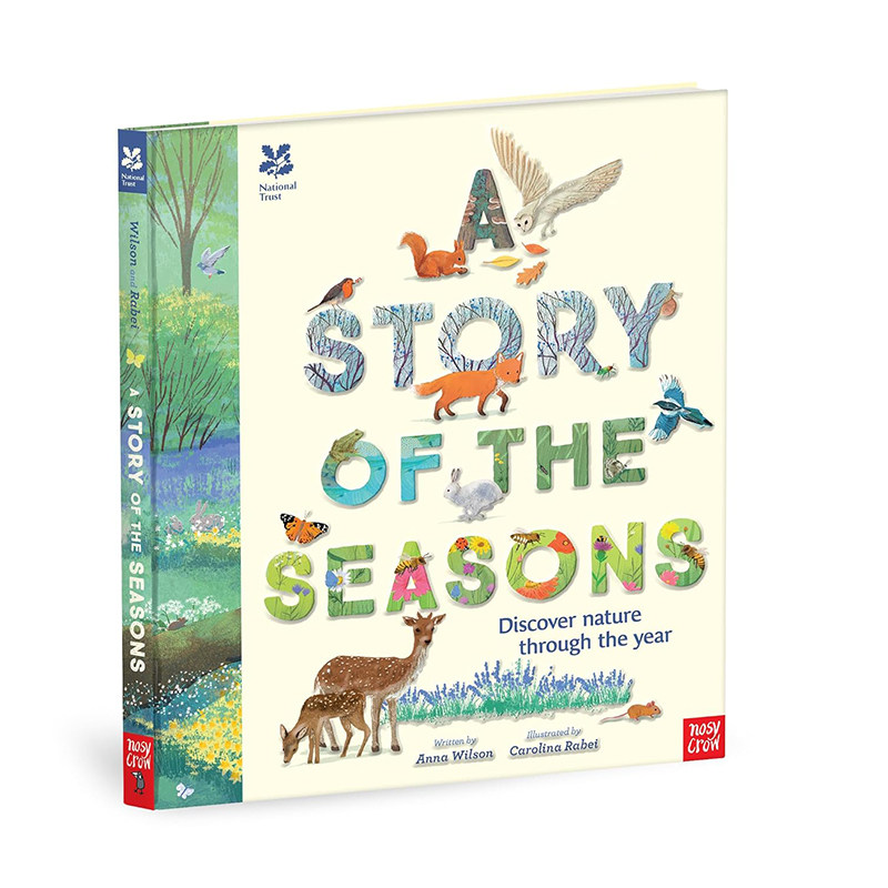 英文原版 National Trust: A Story of the Seasons 保护环境 季节的故事 儿童精装故事绘本