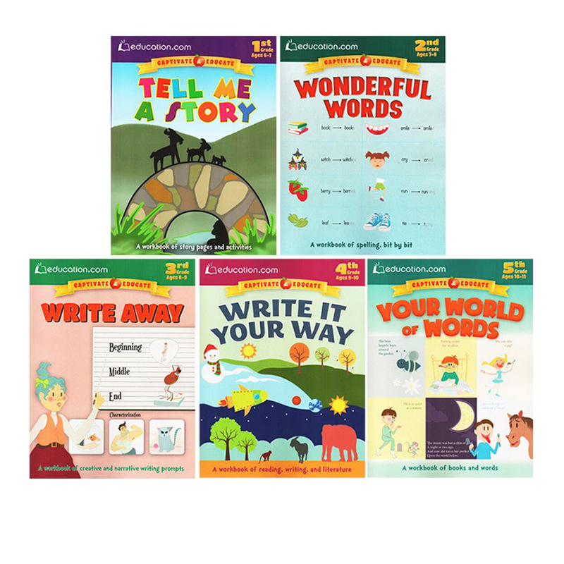 Adventure in Writing 5册 Education小学英文写作作文进阶学习