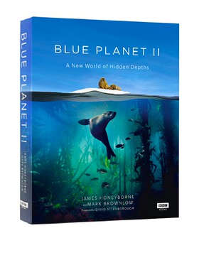 英文原版 BBC纪录片同名图书 蓝色星球2 Blue Planet II 海洋百科 詹姆斯霍尼伯内 海洋生物纪实 全彩精装 科普读物