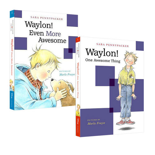 英文原版 Waylon! 威龙系列 小学课外阅读桥梁章节书 Sara Pennypacker