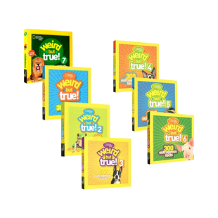 英文原版 Weird But True世界真奇妙系列 7册 中小学生英语课外扩展阅读读物 少儿科普百科全书图鉴书 美国国家地理