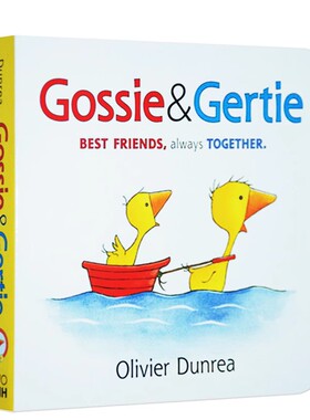 英文原版 小鹅戈西和朋友系列 Gossie and Gertie Gossie & Friends 戈西和格蒂 纸板书 儿童启蒙情商培养故事绘本