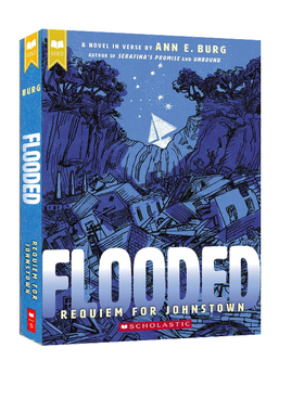 英文原版 Flooded Requiem For Johnstown 淹没 约翰斯敦的安魂曲 Scholastic 课外英语阅读儿童灾难故事书籍