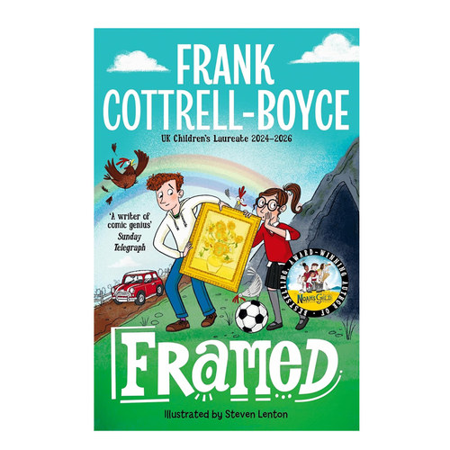 英文原版 画中谜 蓝思值750L Framed 英国儿童文学桂冠作家FRANK COTTRELL BOYANCE 经典作品