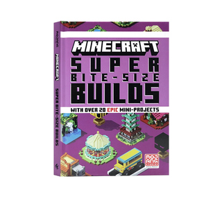 小项目 世界 进口英文原版 建筑 预售 Super 20个史诗级 创造力想象力 Builds 超大尺寸 size Bite Mojang 精装 Minecraft 我