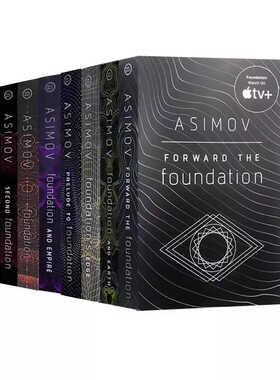 新版 银河帝国基地 英文原版小说 Foundation 7册 科幻小说书 Isaac Asimov 艾萨克阿西莫夫
