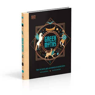 英文原版 DK百科系列 英文原版 DK  Illustrated Greek Myths 古希腊神话 精装插图故事合辑 英文原版 儿童经典童话故事书