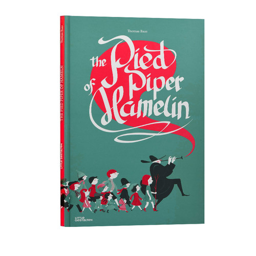 英文原版 The Pied Piper of Hamelin 哈梅林的魔笛手 精装大开本 Little Gestalten