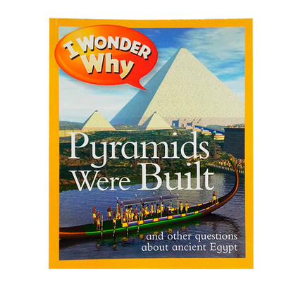 英文原版 I Wonder Why Pyramids Were Built 十万个为什么 I Wonder Why 少儿百科全书 儿童科普读物 英语辅导课外训练阅读图画书