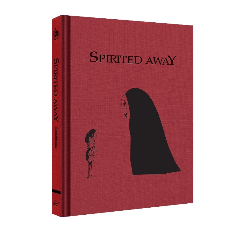 英文原版 Studio Ghibli Spirited Away Sketchbook 千与千寻素描笔记本 宫崎骏动画电影周边书 吉卜力工作室