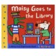 小鼠波波第一次生活体验 Maisy 英文原版 小鼠波波去图书馆 Goes Library Experience the First
