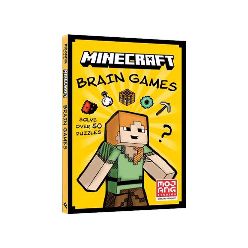 我的世界脑力游戏 Minecraft Brain Games 英文原版 Mojang AB 笑话书