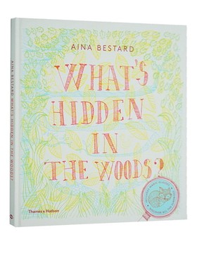 英文原版 What's Hidden in the Woods? 精装 附三色滤镜 店长推荐