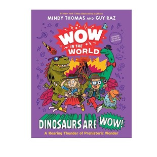 Dinosaurs 儿童科学科普读物 Wow 奇妙太空 哇奇妙恐龙 Are World the 英文原版 预售