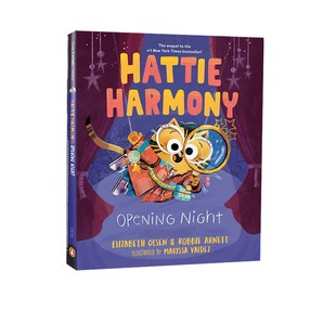 哈蒂·哈蒙尼担心侦探 Harmony 23年6月新品 方法 展示管理焦虑 精装 Night Opening Hattie 英文原版