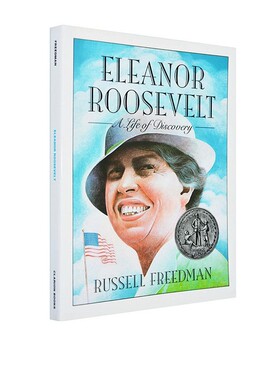 英文原版 Eleanor Roosevelt 艾琳娜 罗斯福 生命的发现 1994年纽伯瑞银奖 中小学英语课外阅读 儿童桥梁章节书