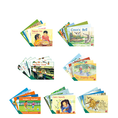 从句短语 L12-L15 一年级36册 Green绿色套装 PM Readers 彩虹阅读 小学生分级阅读 小花生精选阅读教辅 英文原版启蒙绘本