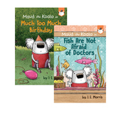 全彩漫画书 the Workshop 2册 Bridge Koala Penguin 培养自信心 Maud 英文原版 Morris Books J.E. 儿童幽默幻想故事