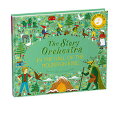 布封精装 Mountain 宫殿里 在山魔王 Story 音乐启蒙故事发音书 管弦乐队 Orchestra the 预售 Hall King 收藏版 英文原版 The