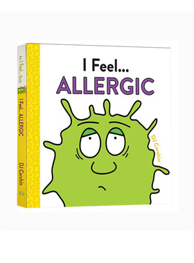 英文原版 I Feel... Allergic 精装  情绪管理 儿童性格培养 情感情商培养 图画故事书 启蒙早教绘本 DJ Corchin