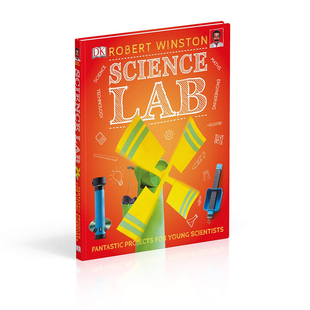 Science Lab 少儿科普 知识百科 DK科学实验 STEM大课题系列 科学实验室 英文原版 精装