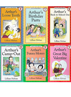 英文原版 Arthur's 亚瑟猴系列 6册 I Can Read L2 汪培珽第4四阶段书 少儿英文课外阅读 分级读物