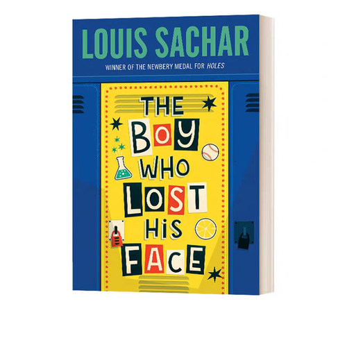 英文原版 The Boy Who Lost His Face 失去容貌的男孩儿 Louis Sachar别有洞天Holes纽伯瑞金奖作者
