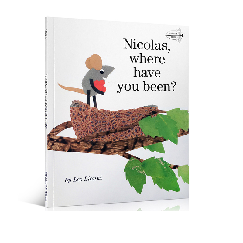 英文原版 Nicolas,Where Have You Been? 凯迪克奖得主李欧李奥尼 儿童启蒙图画故事绘本 Leo Lionni