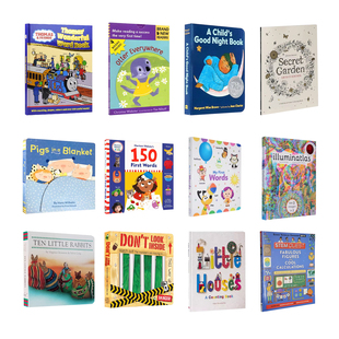 亲爱的动物园系列 Dear Zoo 礼品手提袋 4册盒装 英文幼儿启蒙纸板书 Thomas Wonderful Word Book  托马斯 图画词典书