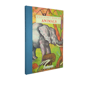 英文原版 D'Aulaires' Book of Animals 动物大书 精装绘本图画书 奇想国大师 多莱尔作品 2.5米超大长卷 Ingri d'Aulaire