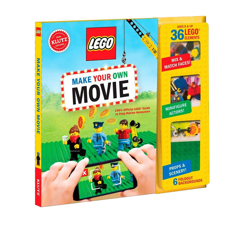 LEGO Make Your Own Movie 乐高制作你自己的电影 英文原版 KLUTZ新奇游戏书