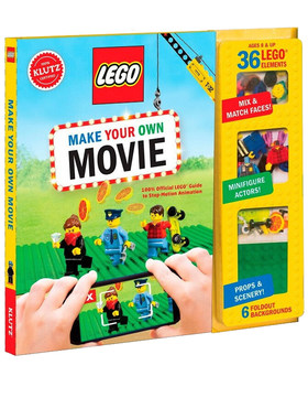 LEGO Make Your Own Movie 乐高制作你自己的电影 英文原版 KLUTZ新奇游戏书