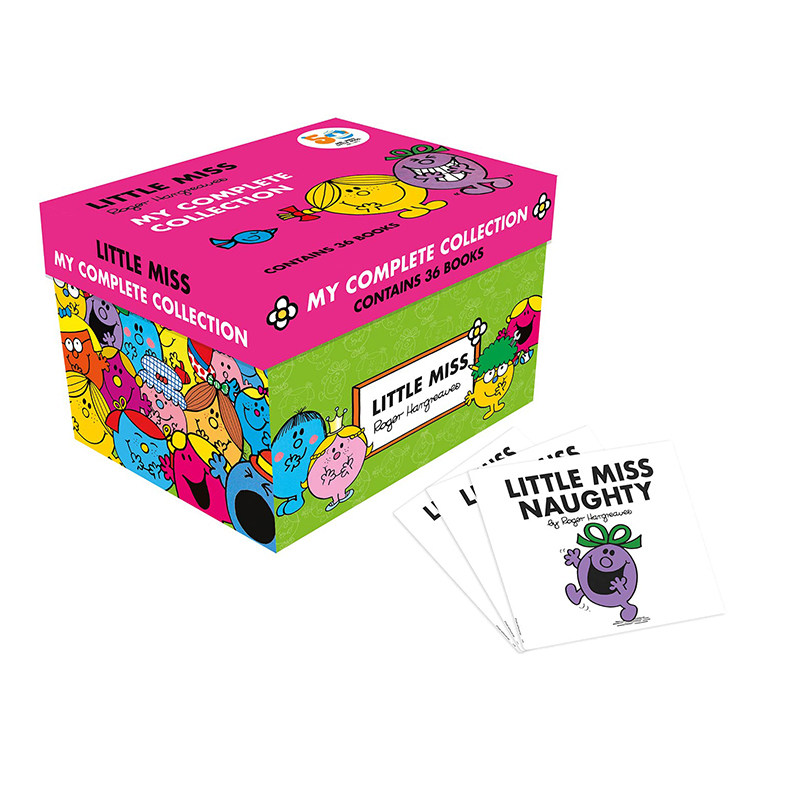 奇先生妙小姐 36册礼盒装 Little Miss My Complete Collection Box Set 英文原版绘本 亲子儿童启蒙阅读图画故事书