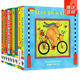 启蒙认知绘本 Busy Bear 比尔熊英文原版 Bike 9册纸板书 快乐 About Square 送音频 Town Family Barefoot Books