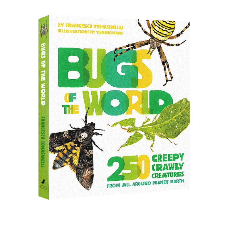 英文原版 Bugs of the World 昆虫世界 精装大开本 少儿昆虫百科全书 儿童科普启蒙认知