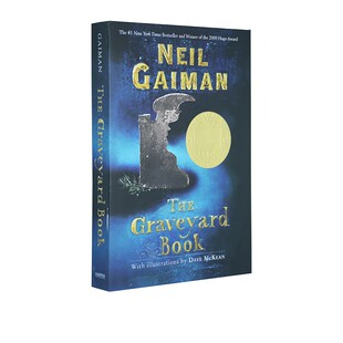 坟场之书 The Graveyard Book 2009年纽伯瑞金奖 英文原版文学小说 卡内基奖作品 英国版 奇幻大师尼尔盖曼作品 Neil Gaiman