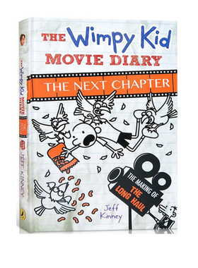英文原版 The Wimpy Kid Movie Diary The Next Chapter 小鬼日记 儿童章节书 桥梁书 小屁孩日记 Jeff Kinney