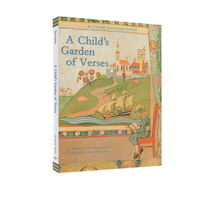 英文原版 A Child's Garden of Verses A Classic Illustrated edition 精装儿童诗歌经典插图绘本