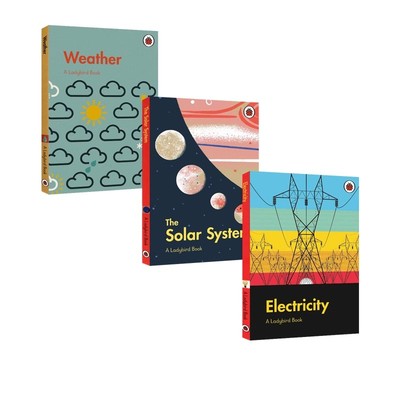 英文原版 英国小瓢虫 精装科普书 3册合集 太阳系 天气 电力 Ladybird Electricity/Solar System/Weather儿童启蒙科普