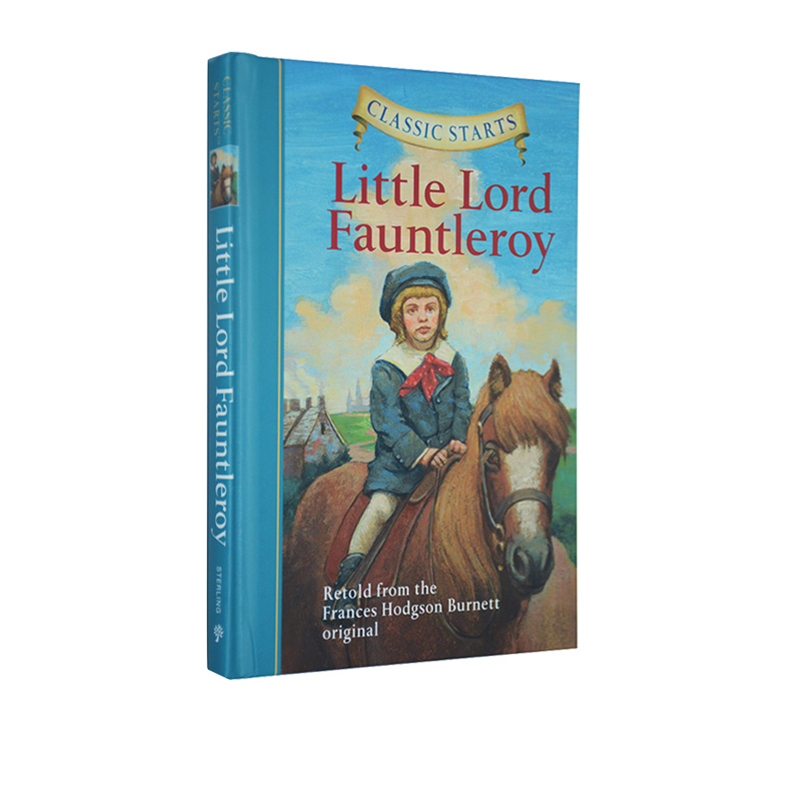 Classic Starts系列 Little Lord Fauntleroy 小爵爷方特勒罗伊 小公爵 英文原版儿童小说 世界经典名著 精装版
