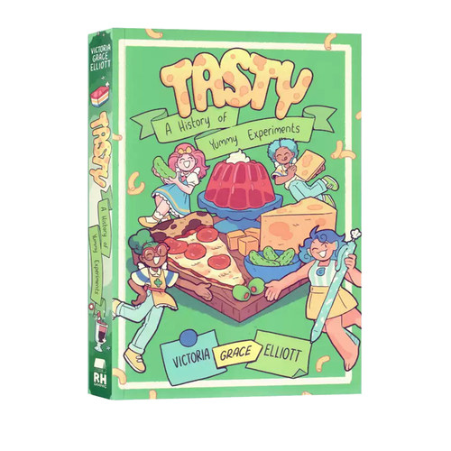 英文原版 Tasty A History of Yummy Experiments 美味实验史 少儿全彩绘本漫画